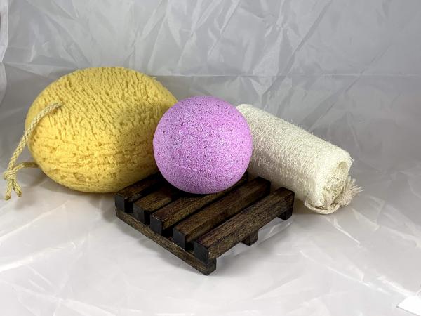 Large Lavender Bath Bomb picture