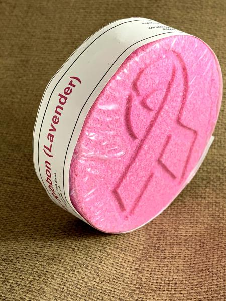Breast Cancer Awareness Ribbon Bath Bomb | Breat Cancer Survivor | Cancer Survivor Care Kit | Skin Care Bath Bomb | Gifts Under 10 picture
