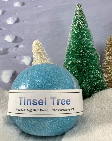 Tinsel Tree Scented Bath Bomb | Christmas Bath Bombs | Bath Bombs for Kids | Stocking Stuffers for Women | Gifts Under 10 picture