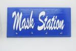 Mask Station-Blue and White