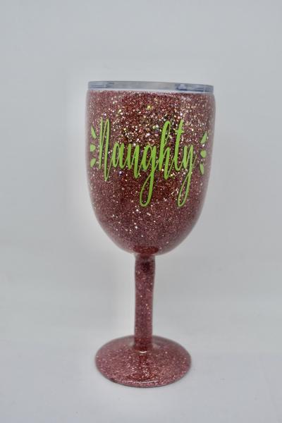 Stem Wineglass-Naughty picture