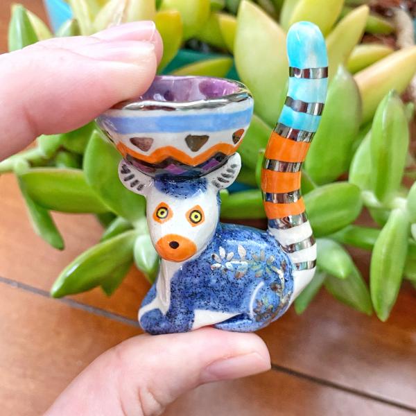 Blue Lemur - Ring & Earrings Holder