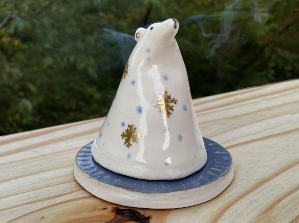 Polar Bear Incense Holder picture