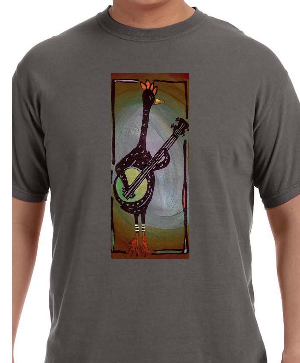 " Funk A' Chixen" Original Block Printed Shirt picture