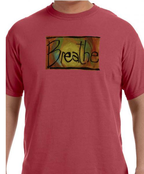 " Breathe" Original Block Printed Shirt picture