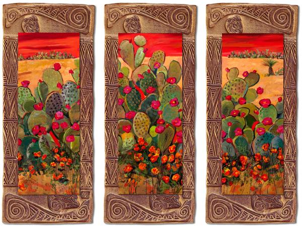 Blooming Desert/Triptych picture