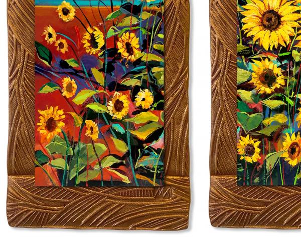 Wild Sunflowers/Triptych picture