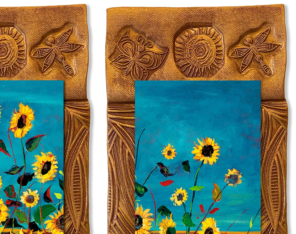 Wild Sunflowers/Triptych picture