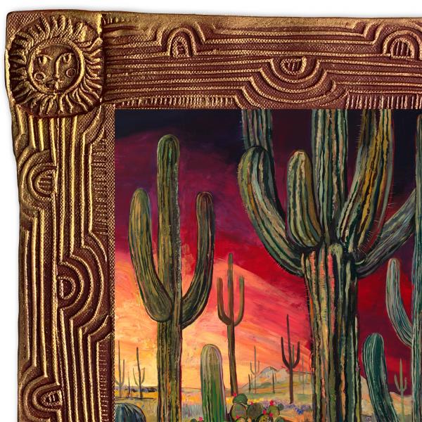 Saguaro Desert III/Square picture