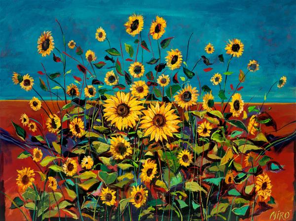 Wild Sunflowers/detail