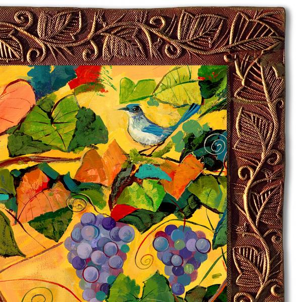 Grapes & Birds II/Square picture