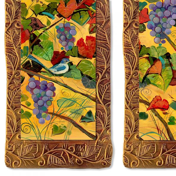 Grapes & Birds/Triptych picture