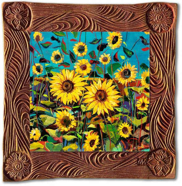 Wild Sunflowers/Square picture