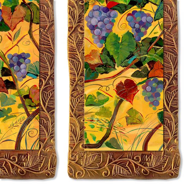 Grapes & Birds/Triptych picture