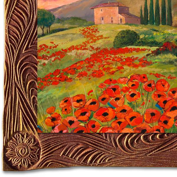 Tuscany Poppies/Square picture