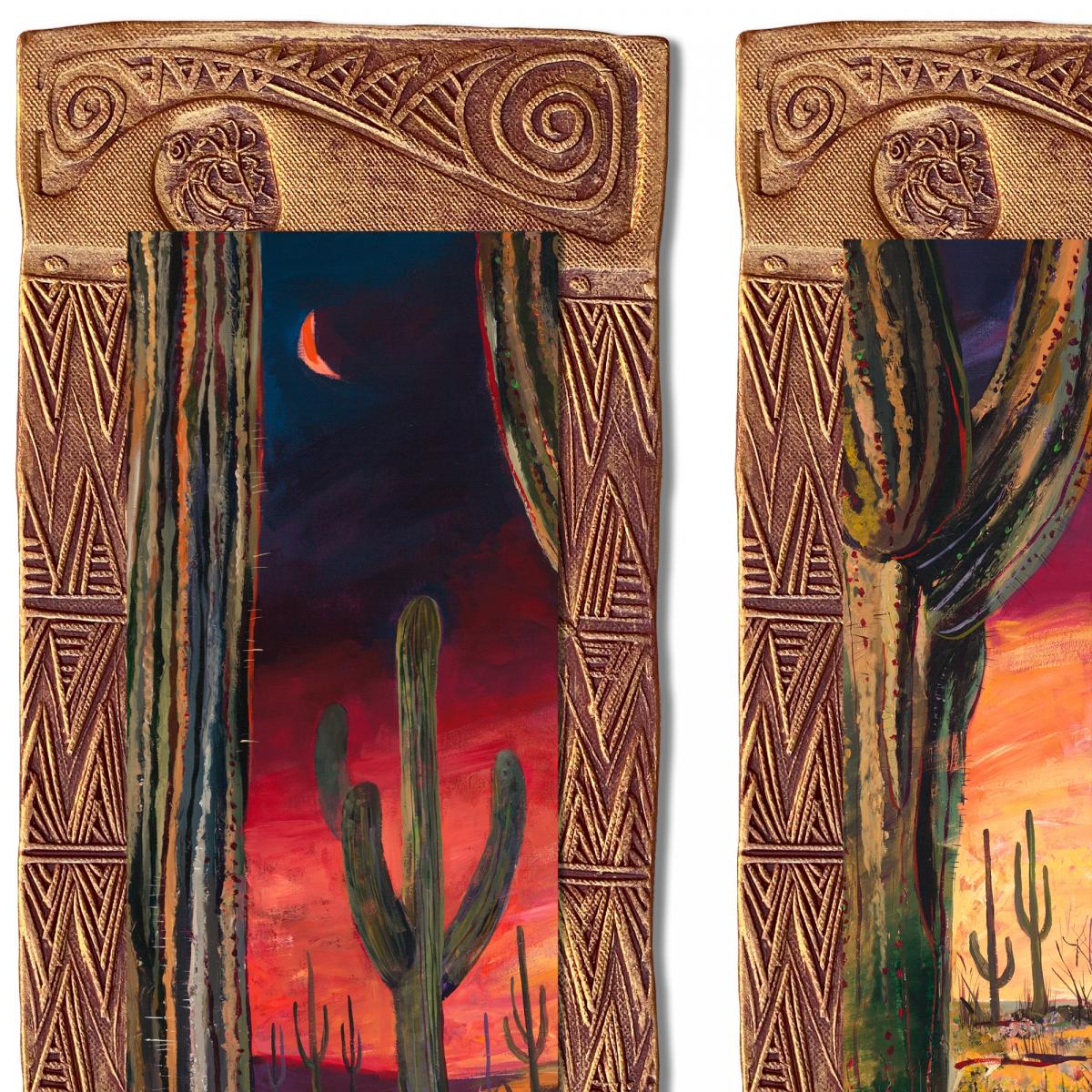 Saguaro Desert/Triptych picture