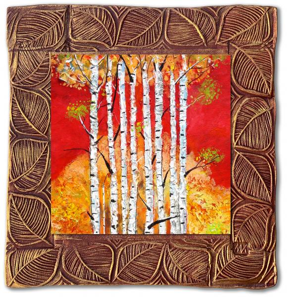 Red Sky Aspens/Square picture