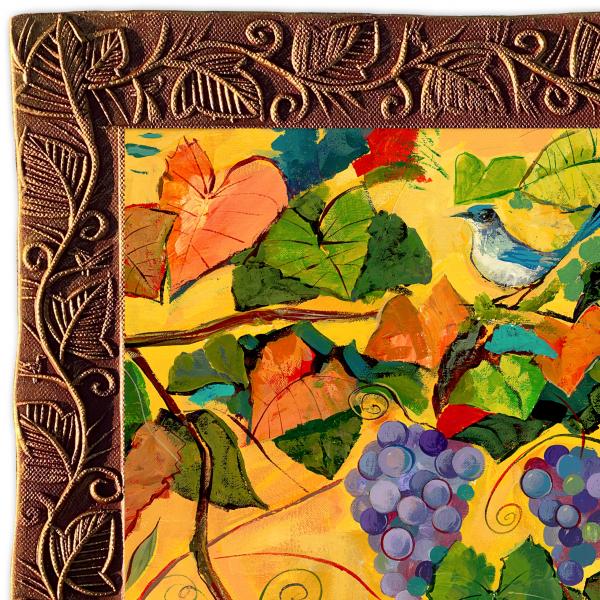 Grapes & Birds II/Square picture