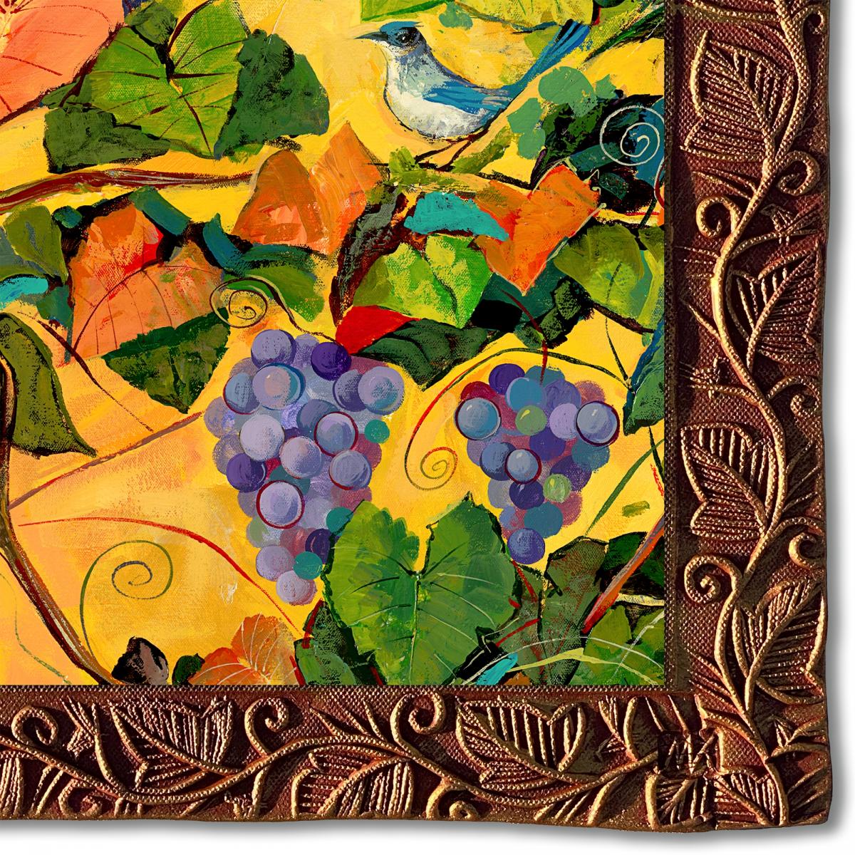 Grapes & Birds II/Square picture