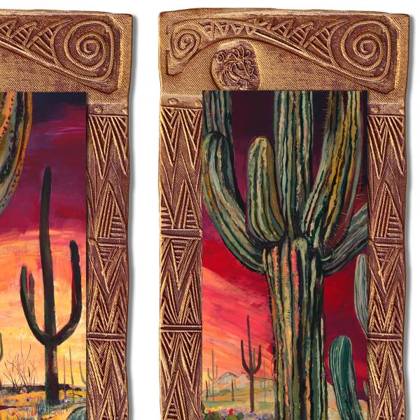 Saguaro Desert/Triptych picture