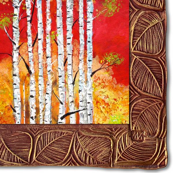 Red Sky Aspens/Square picture