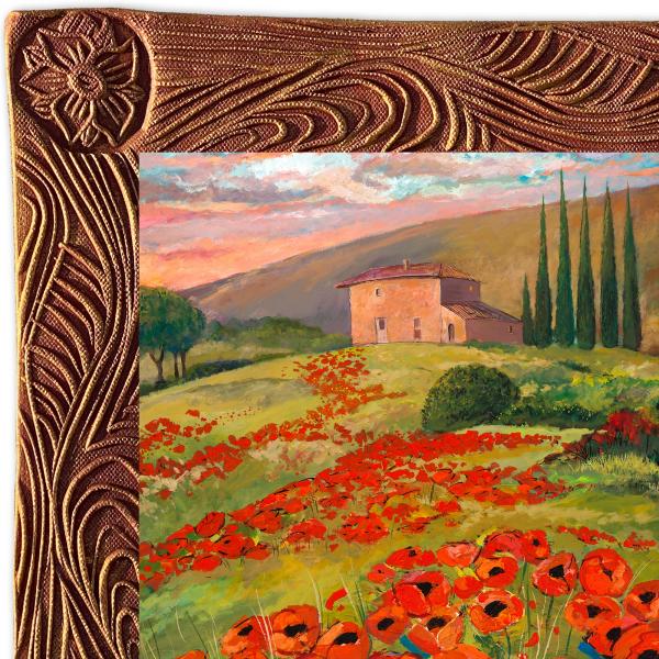 Tuscany Poppies/Square picture