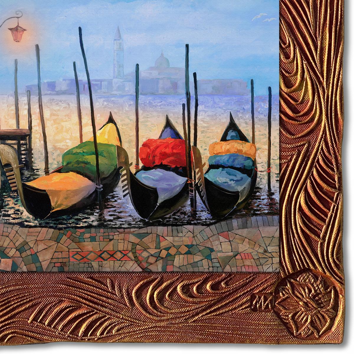 Venice Gondolas/Square picture