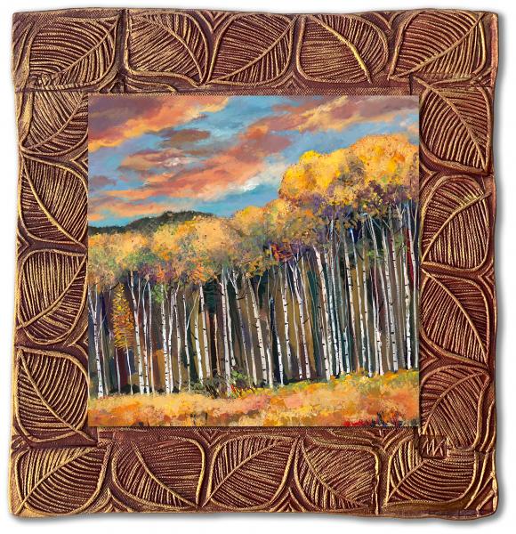 Sunset Aspens/Square picture