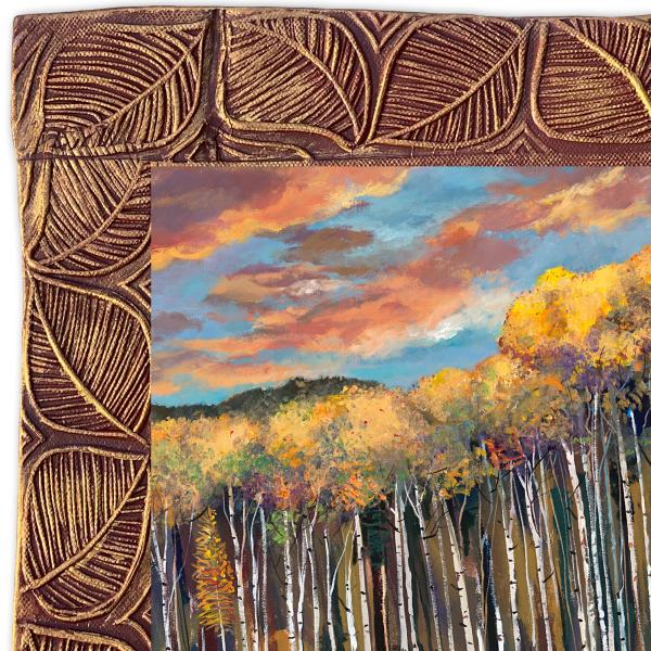 Sunset Aspens/Square picture