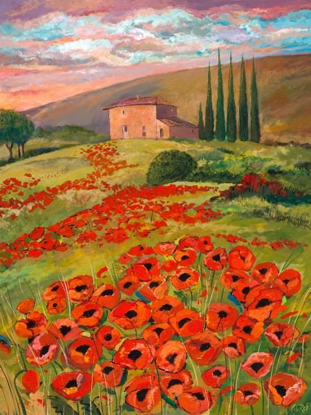 Tuscany Poppies