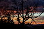 shenandoah national park sunset