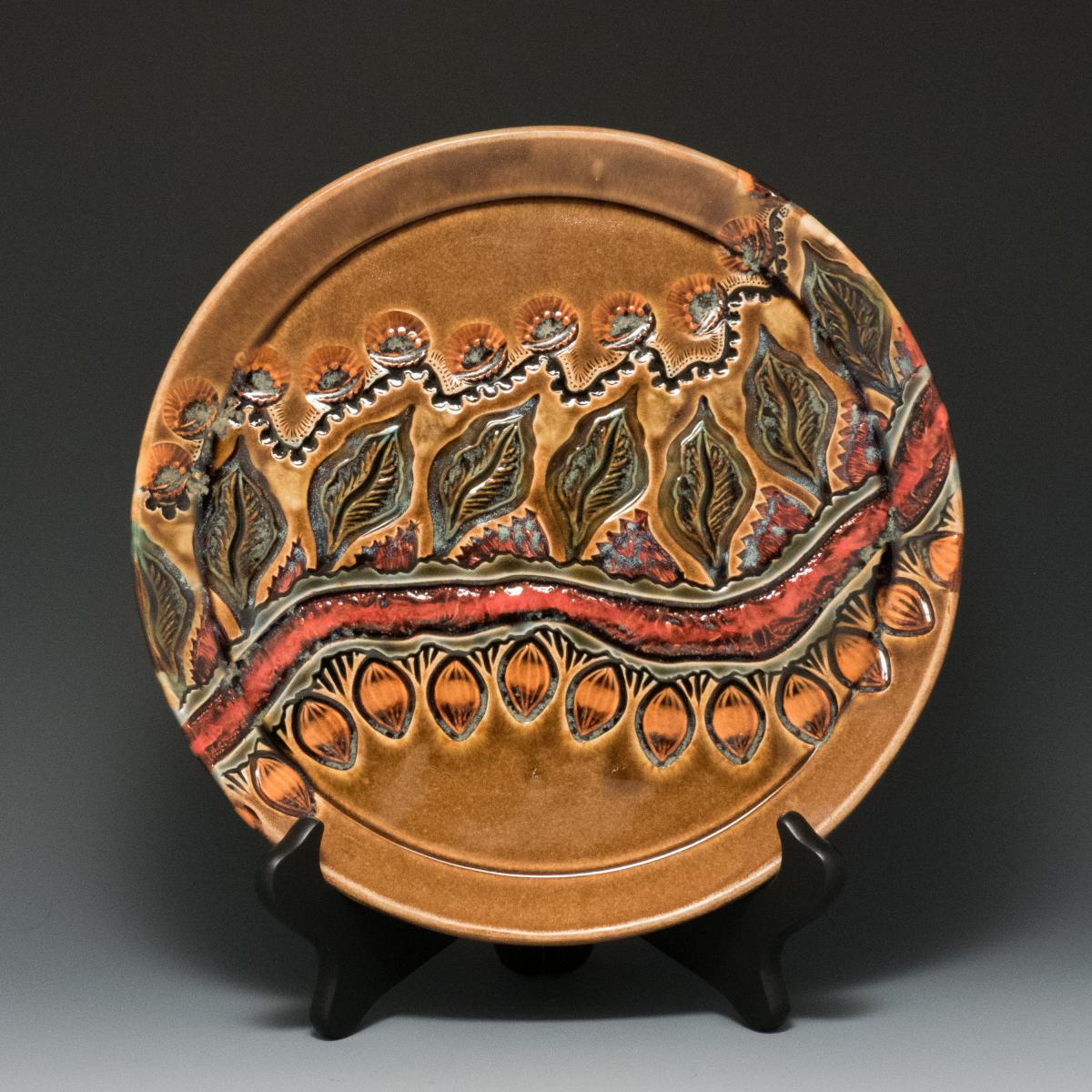 10" Round Beveled Platter picture