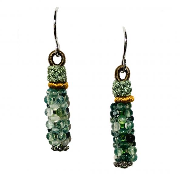 Green Onyx Earrings