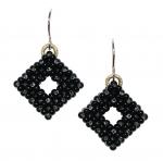 Onyx Diamond Earrings