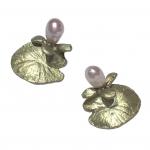 Michael Michaud Water Lilly Earrings