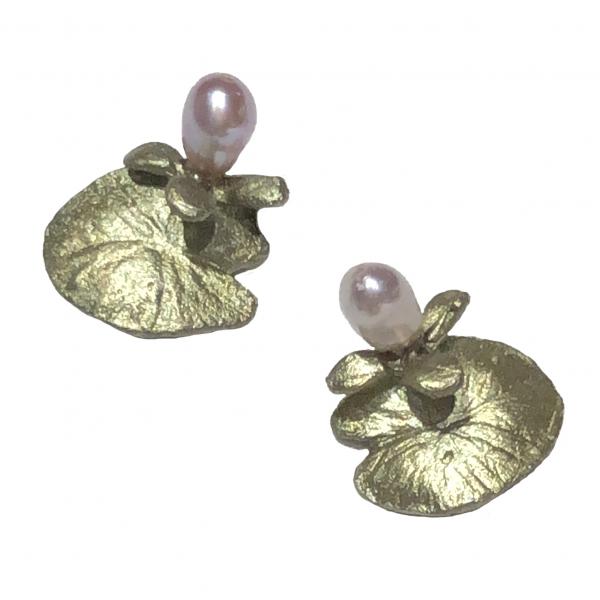 Michael Michaud Water Lilly Earrings