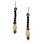 Single Jade Drop Earrings