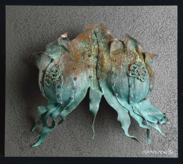 Verdigris breastplate