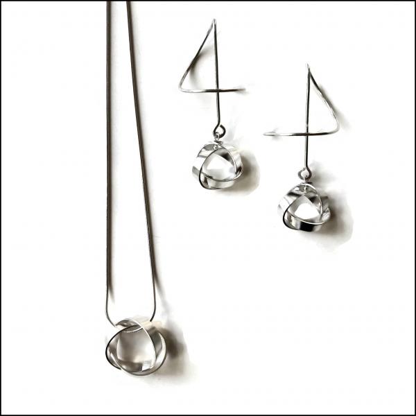 knots LIGHT sterling silver pendants picture