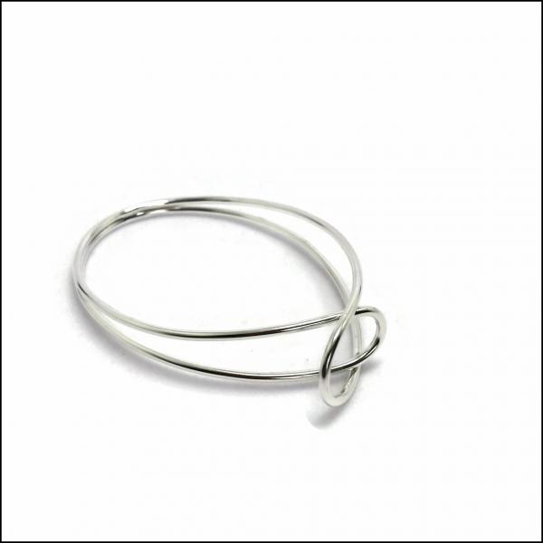 folded loop bracelet