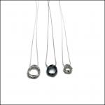 knots LIGHT sterling silver pendants