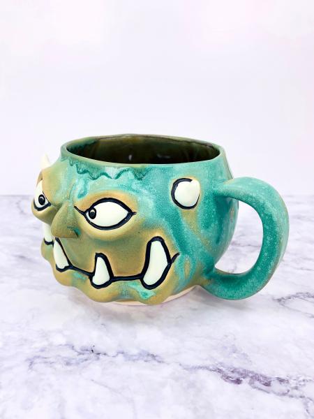 Gulping Green Gargoyle, Monster Mug picture