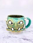 Gulping Green Gargoyle, Monster Mug
