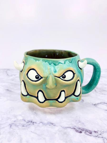 Gulping Green Gargoyle, Monster Mug picture