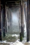 Under Capitola Pier