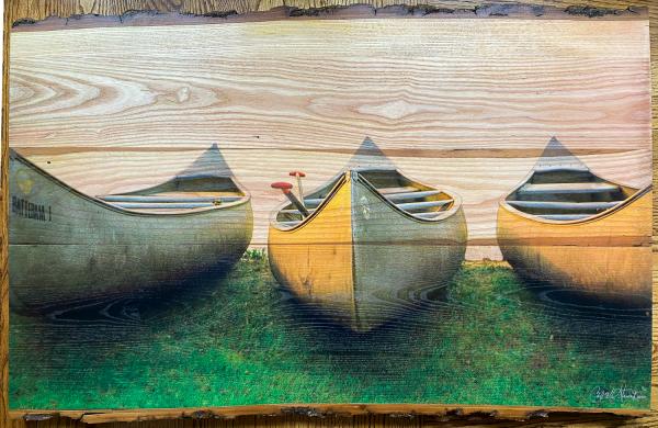 "Three Canoes" picture