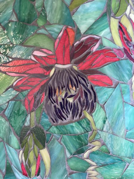 Passionflower Mosaic picture