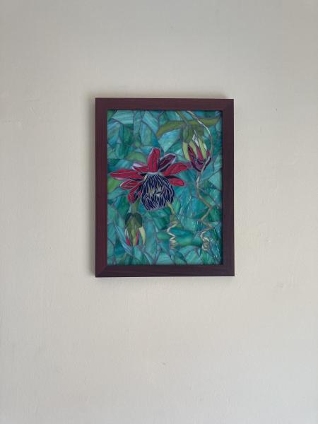 Passionflower Mosaic picture