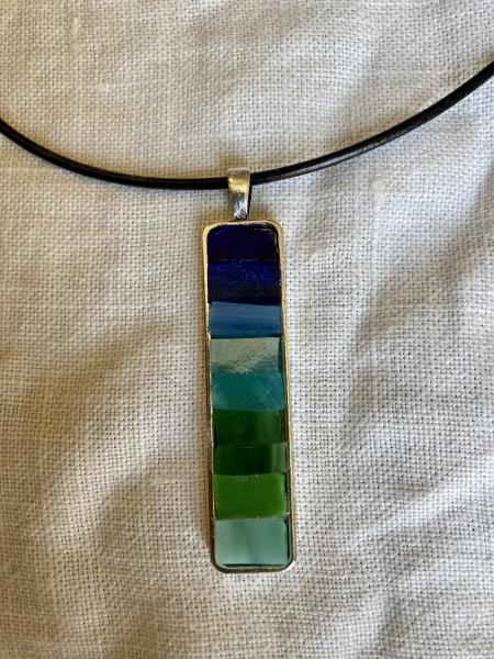 Blue/Green Ombre Pendant picture