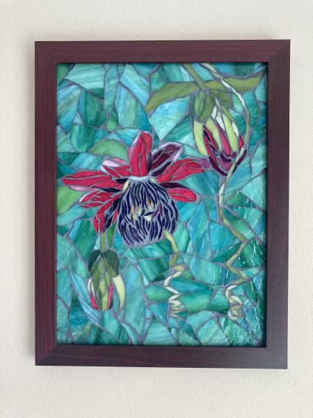 Passionflower Mosaic picture